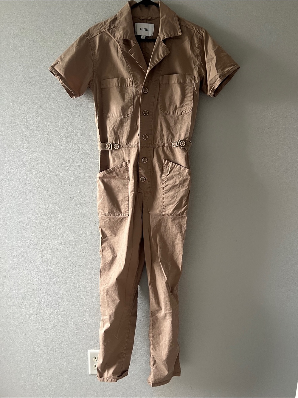 Pistola Short-Sleeve Utility Jumpsuit